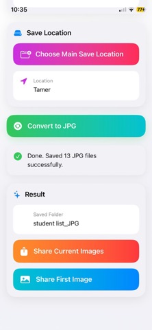 App screenshot