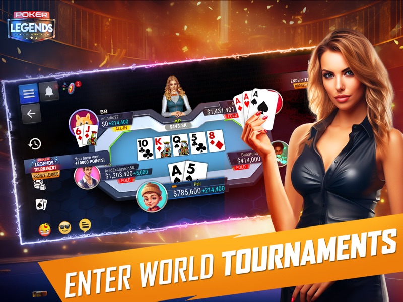 Texas Holdem: Poker Legends screenshot 6