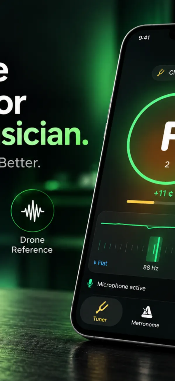 Tonewise: Guitar Tuner screenshot