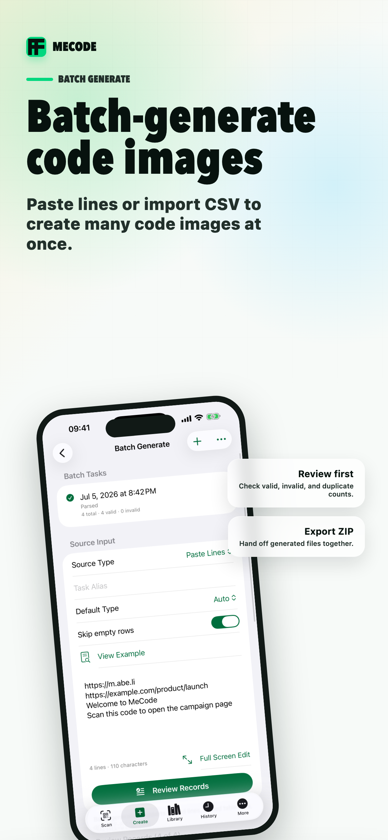 MeCode: QR Barcode Scanner screenshot 6