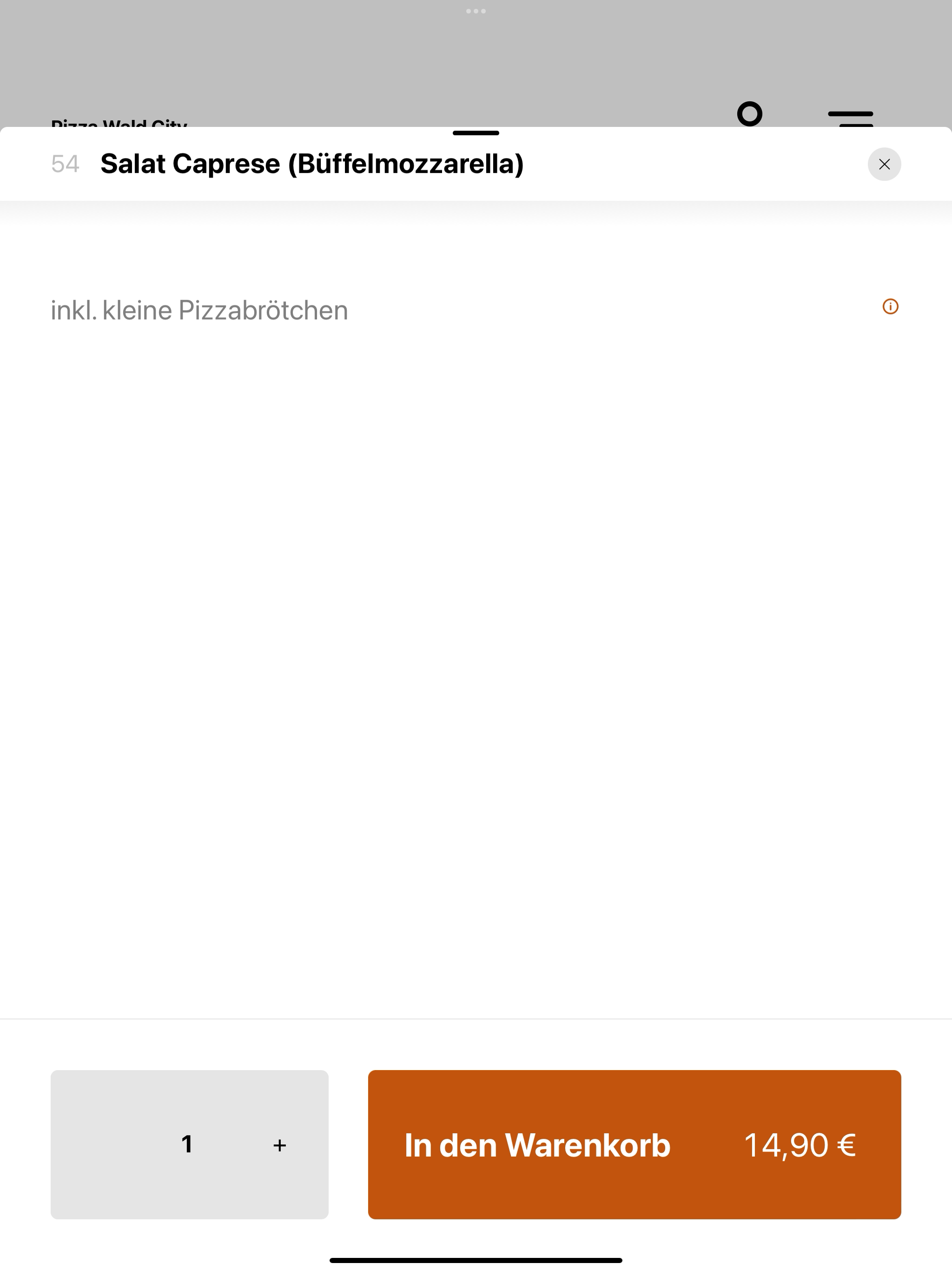 Pizza Wald City