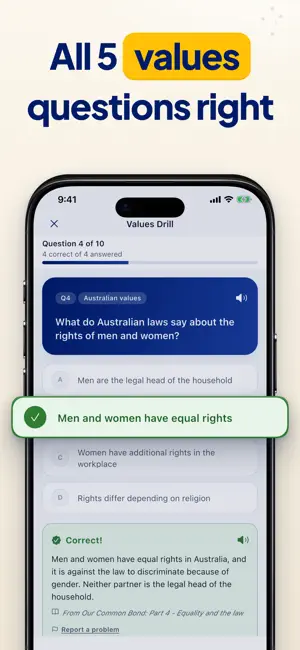 Aus Citizenship Test Prep screenshot 4