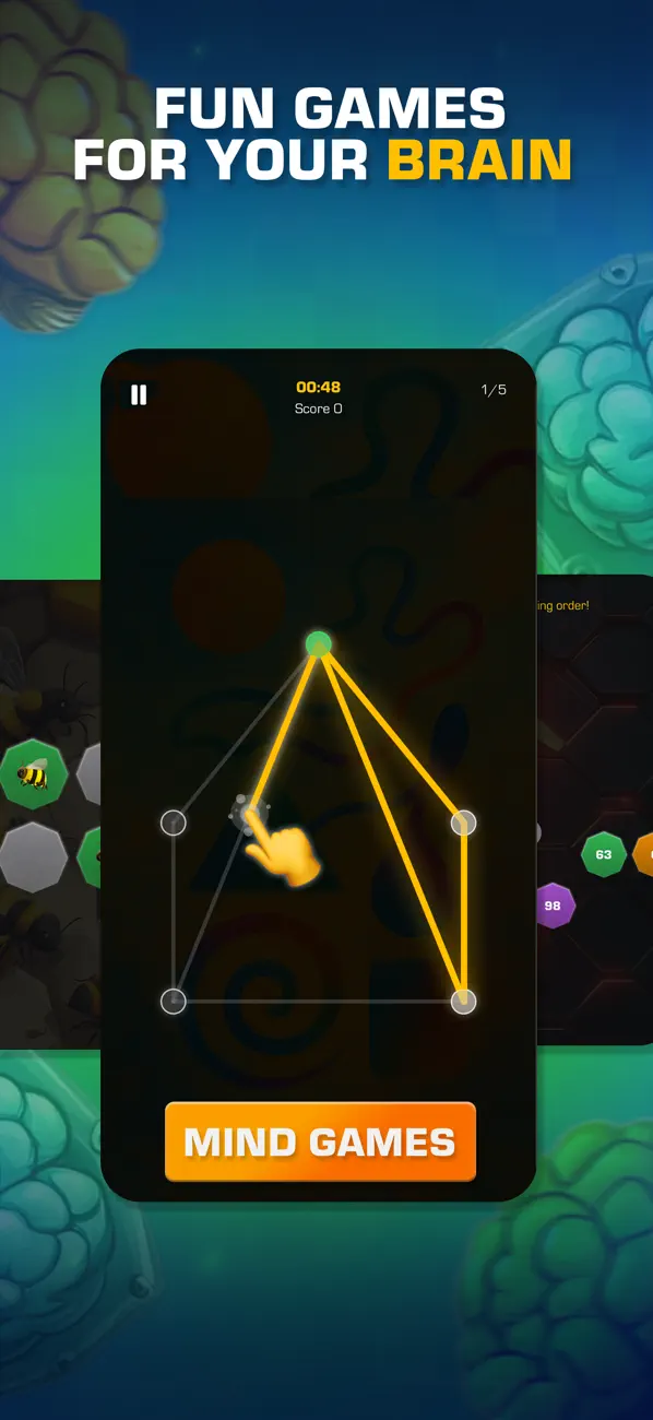 #1. IQ Zen · Brain Games & Puzzles (iOS) By: CODEPAD YAZILIM VE DIJITAL HIZMETLER LIMITED SIRKETI