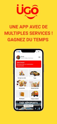 UGO Express: Livraisons, Taxis screenshot