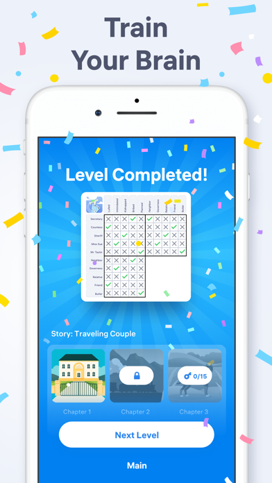 Logic Puzzles - Clue Game Screenshot