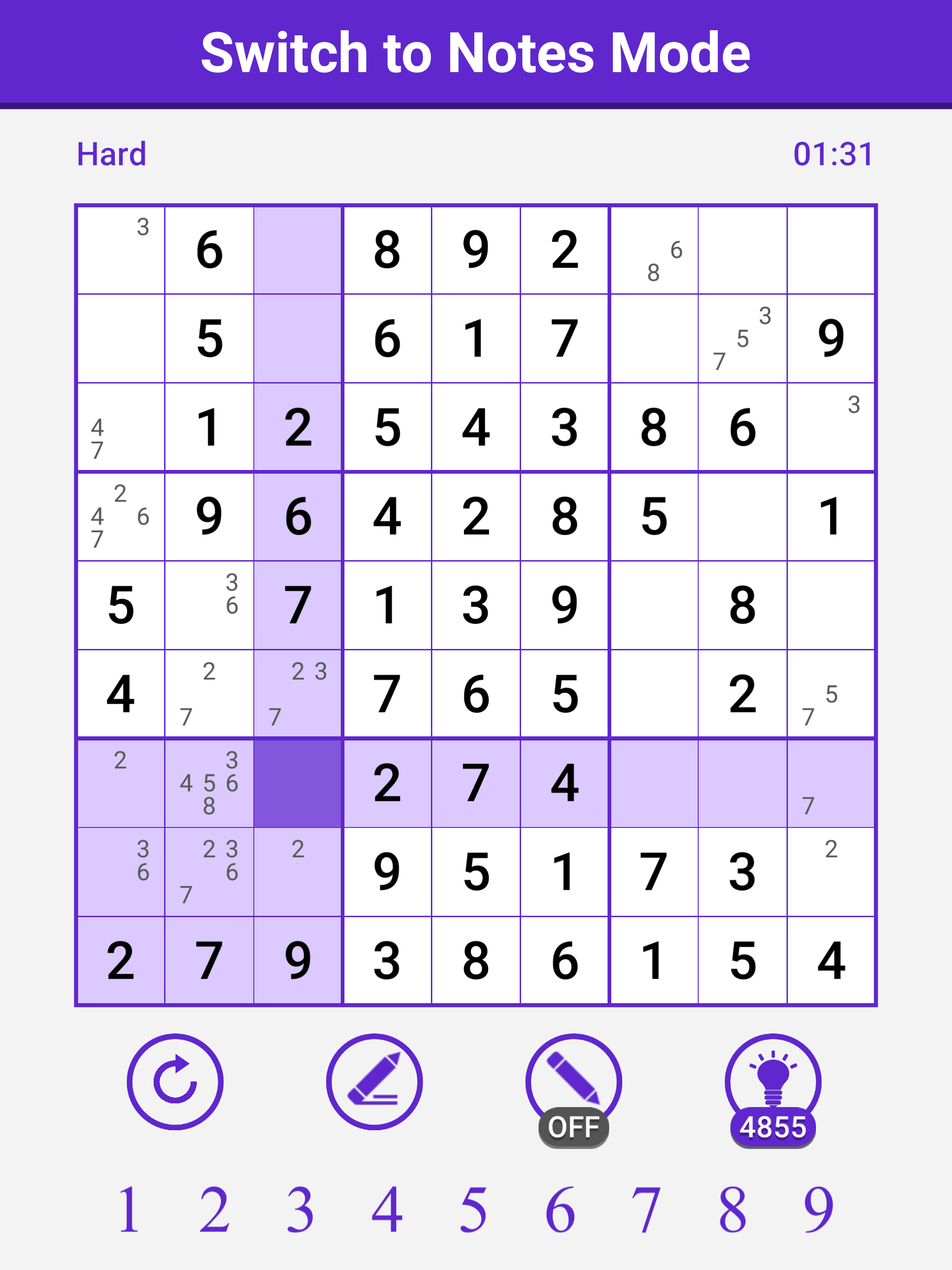 Sudoku Classic: Crossword Math