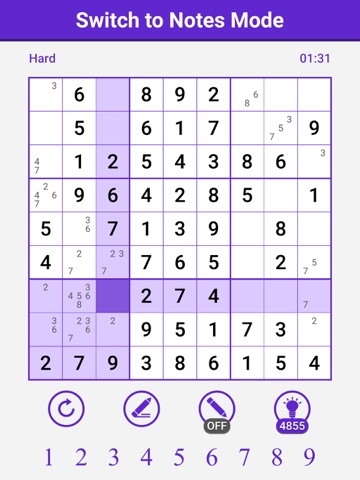 Sudoku Classic - Number Math iPad screenshot