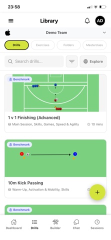 Benchmark Coach screenshot