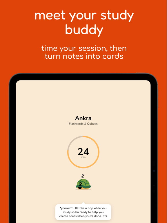 Ankra: AI Notes & Flashcards iPad screenshot