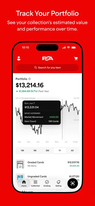 PSA: Card Tracking & Grading screenshot 4 of 7