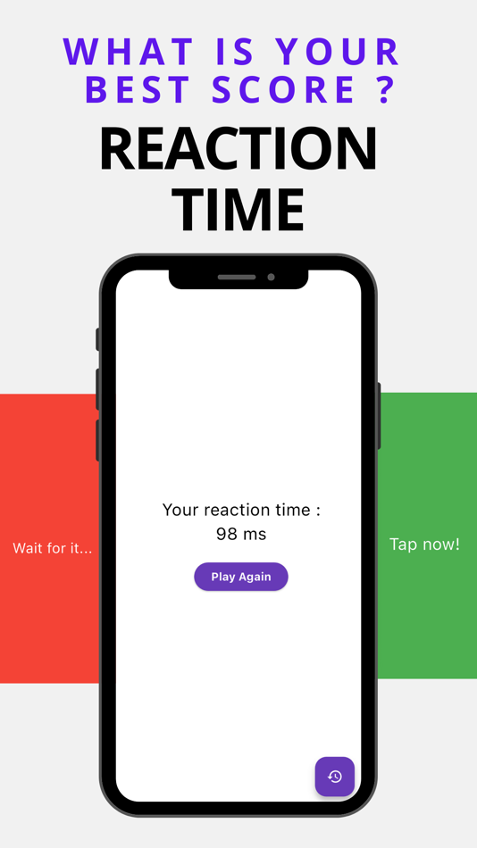 #1. Reaction Time - Reflex Test (iOS) 由: Hamza Abdessadek