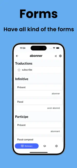 French Verbs by Balconygames screenshot 2