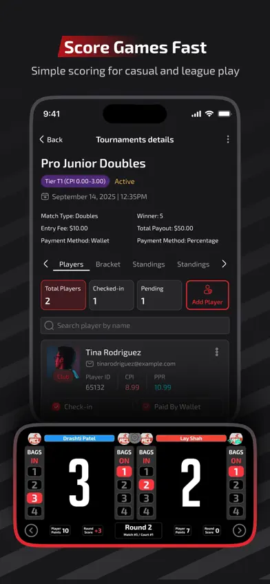 Cornhole App screenshot 4