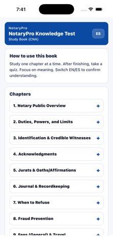 NotaryPro screenshot