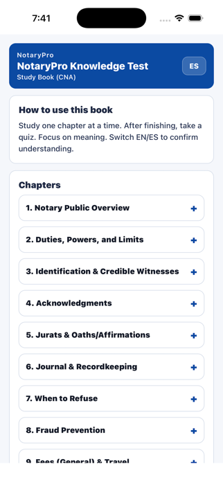 NotaryPro Screenshot 2 of 3
