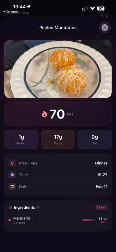 CaloriesSnap screenshot 5