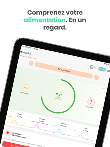 SnapOishi - Recettes & Calorie iPad screenshot