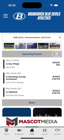 Brunswick Athletics Screenshot 2 of 6