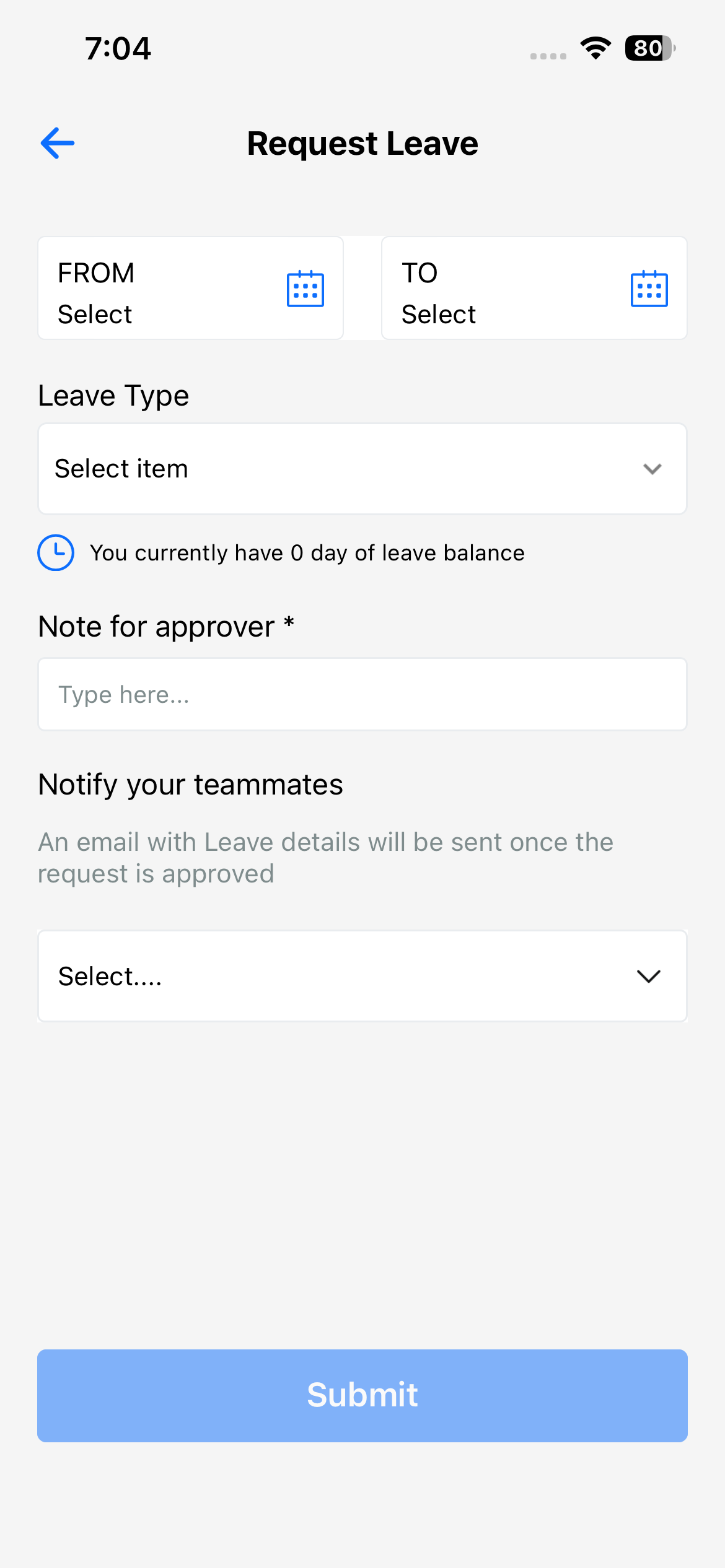 MyWorkMyDay screenshot 6