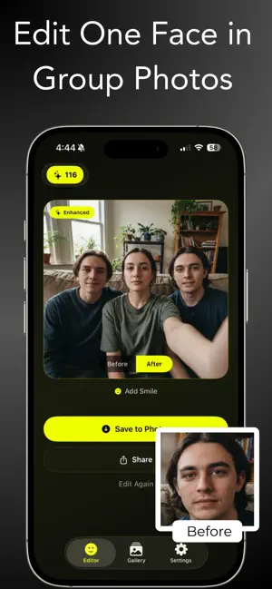 SmileFix - AI Face & Smile screenshot 2