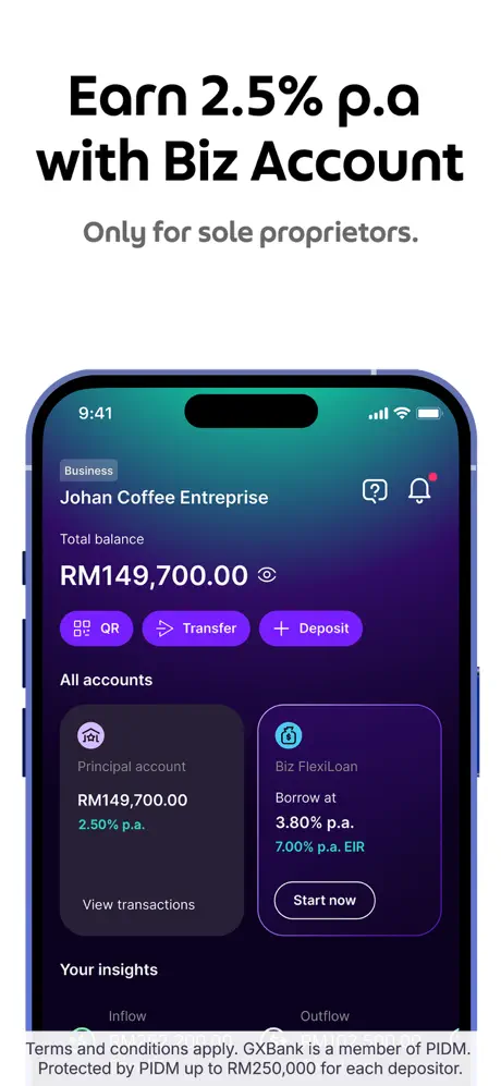 GXBank screenshot 4