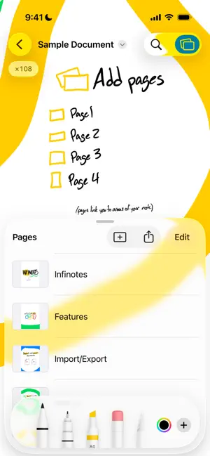 Infinotes screenshot 4
