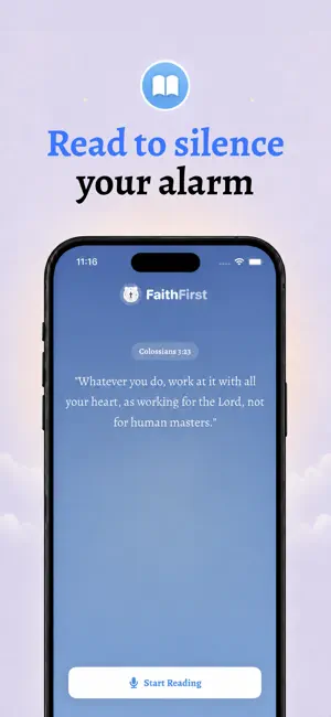 FaithFirst: Bible Verse Alarm screenshot 2