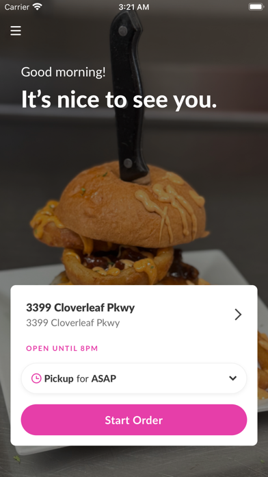 Vibez Bar & Grill iPhone screenshot 2 - Food & Drink app