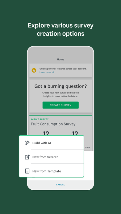SurveyMonkey Screenshot