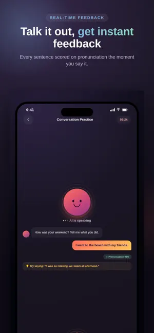 Fluentrek: AI English Coach screenshot 2