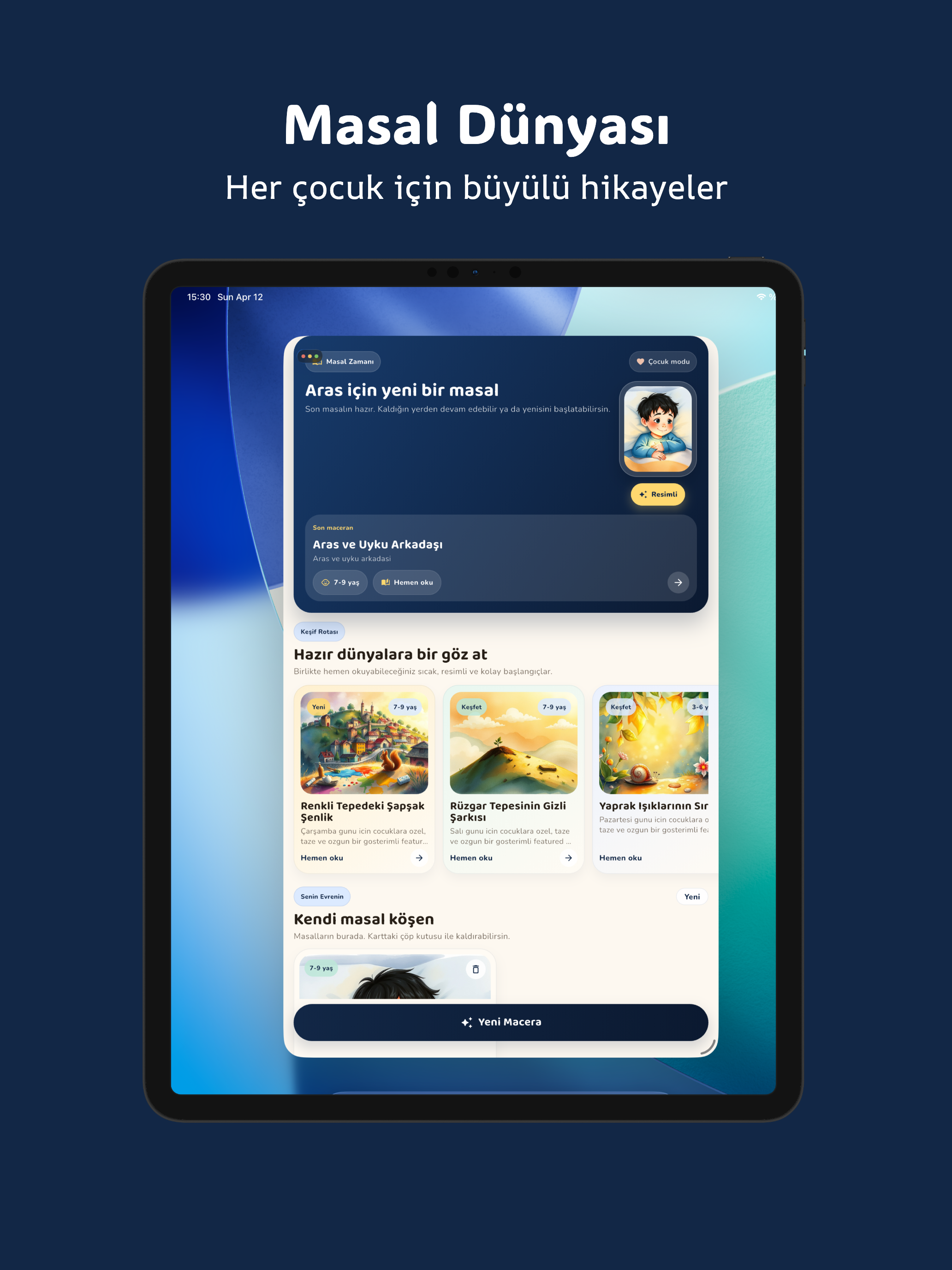 Masal - AI ile Masal Üret