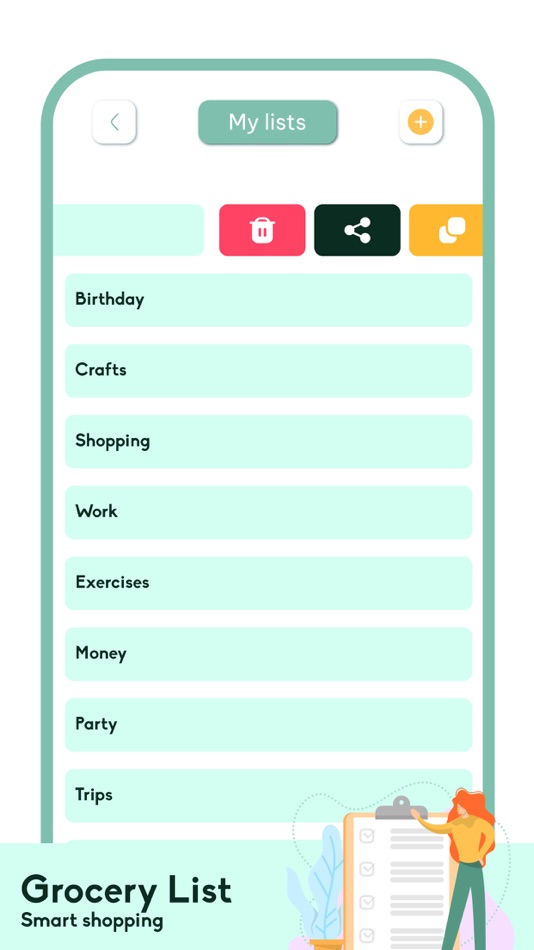 #1. Grocery List – Smart Shopping (iOS) 由: Maria Gascon