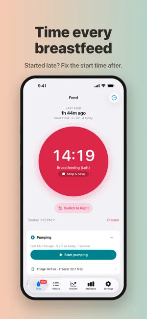 FeedKit: Baby Feeding Log screenshot 2