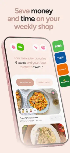 Mealia - AI Grocery Assistant iPhone screenshot 1
