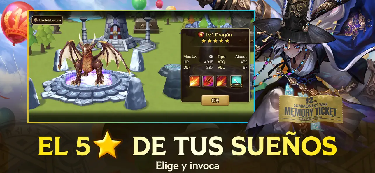 Summoners War iOS Mod IPA screenshot 1 - iOS game interface