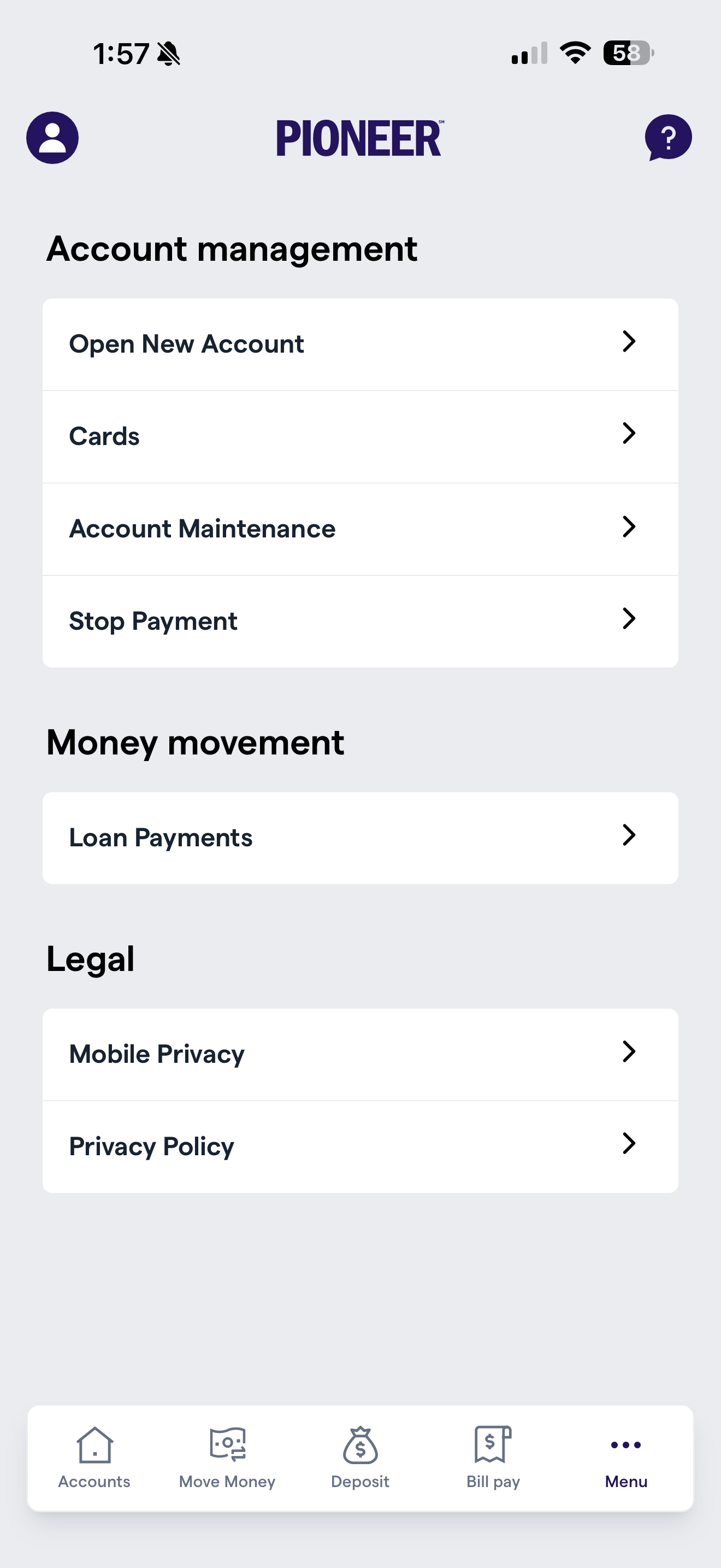 Pioneer-Mobile Banking