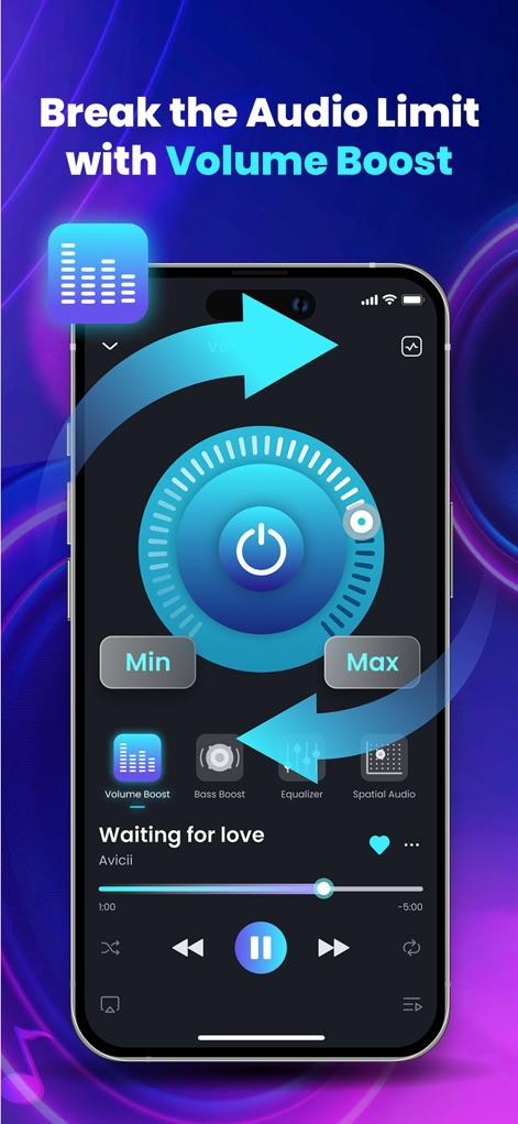 Volume Booster: Amplify Bass - Music App | MWM
