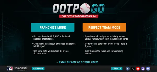 OOTP Baseball 26 Go!