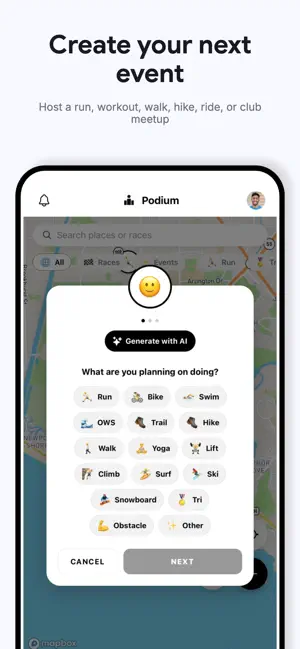 Podium - Run Clubs & Events screenshot 4