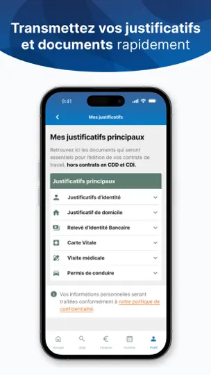 Capture d'écran de Mon Manpower – Offres D’emploi sur iPhone 5