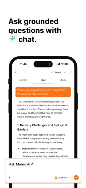 Memo AI: Flashcards & Notes screenshot 4