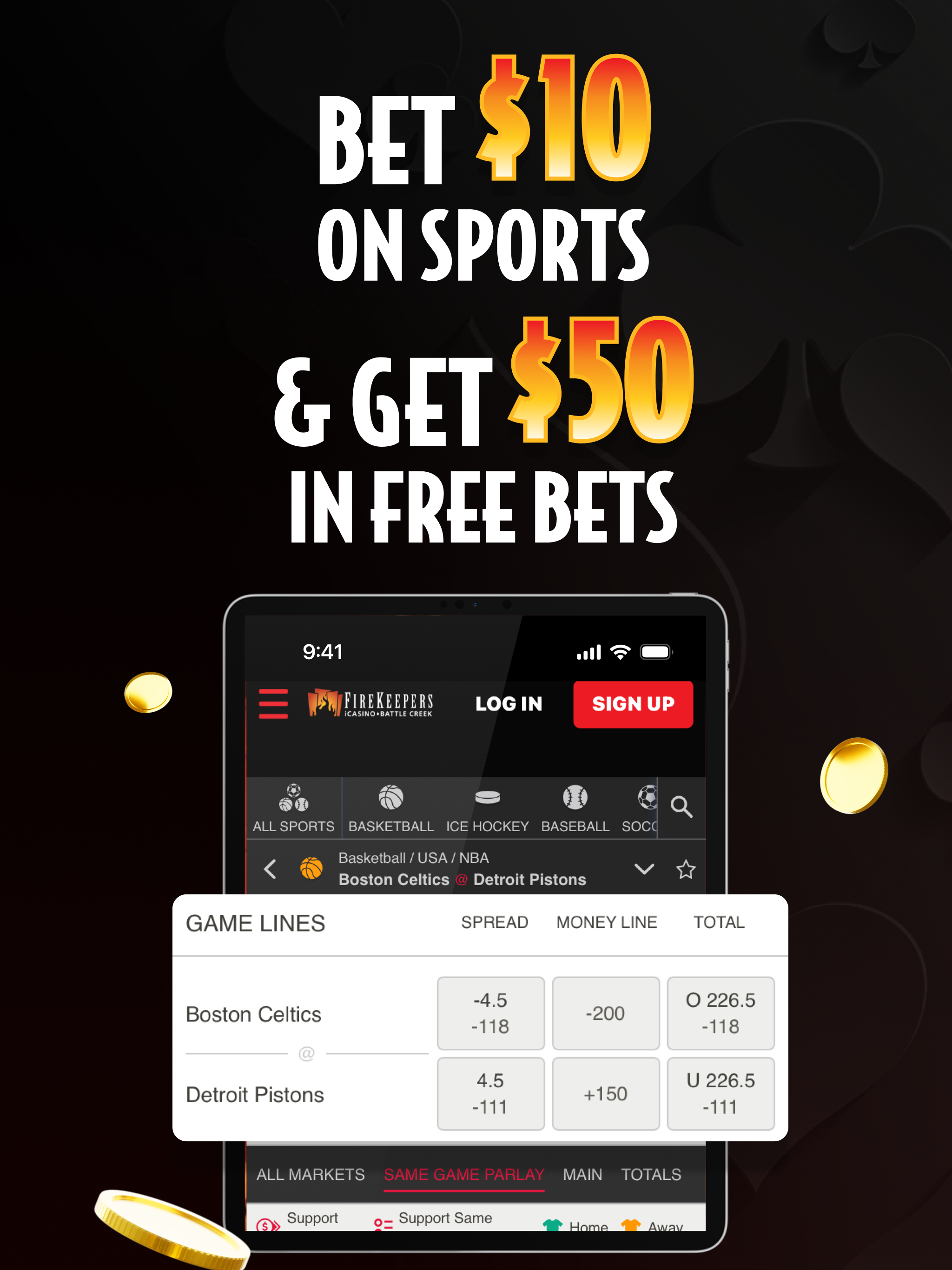 FireKeepers iCasino & Sports