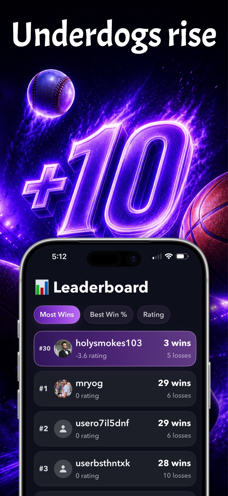 Bite - Fantasy Sports Game iphone screenshot 3