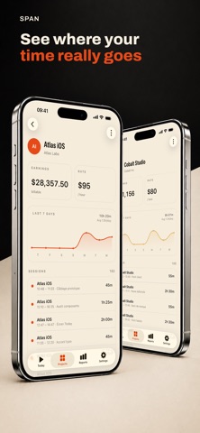 Span: Time Tracker & Timesheet Screenshot 3 of 8