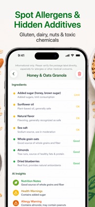 Pure: Food & Cosmetic Scanner screenshot 4