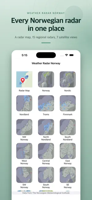 Weather Radar Norway – Rain screenshot 1
