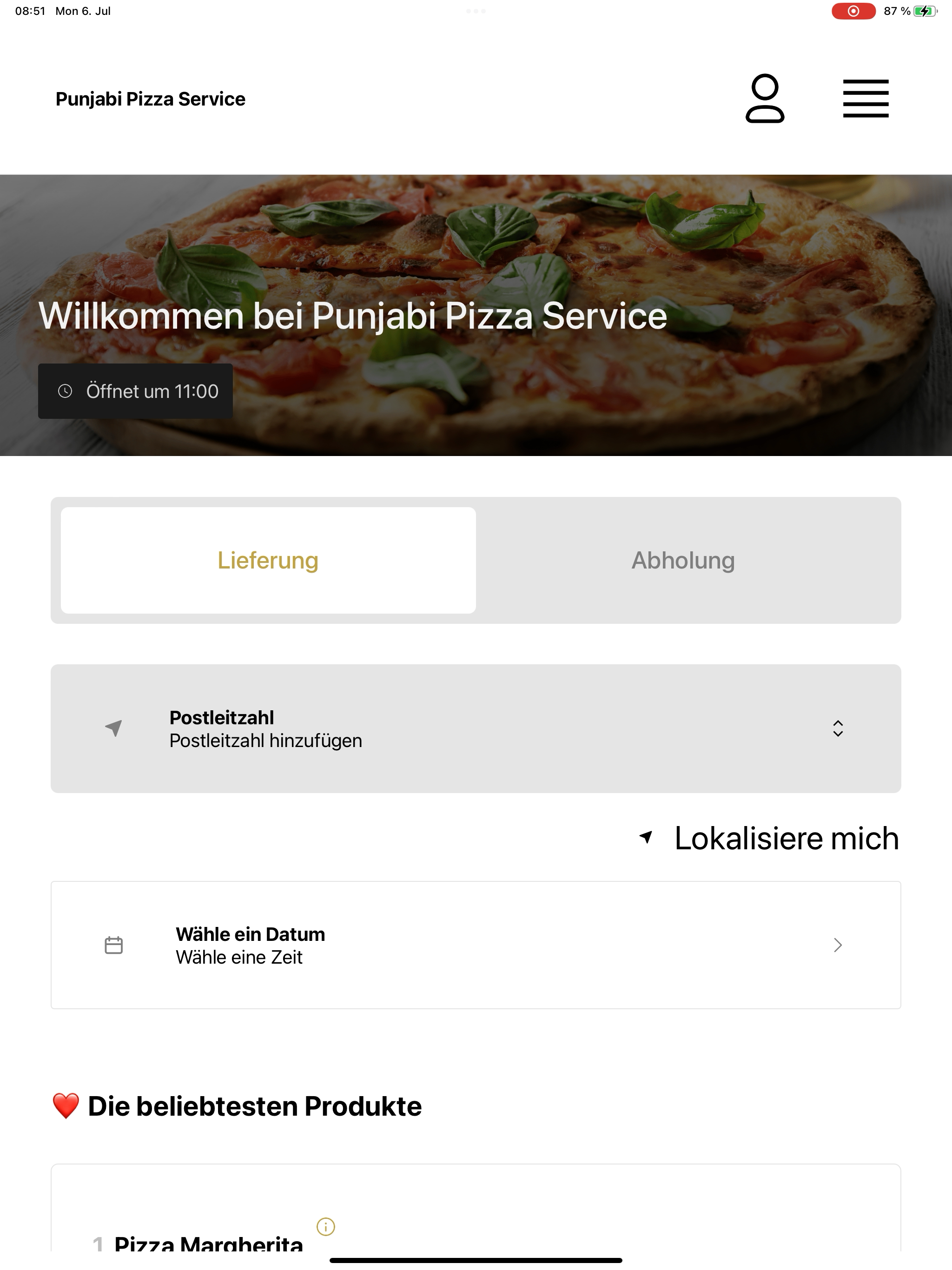 Punjabi Pizza Service screenshot 10