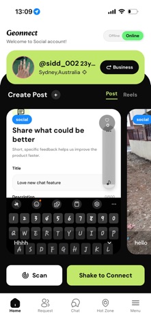 Geonnect screenshot