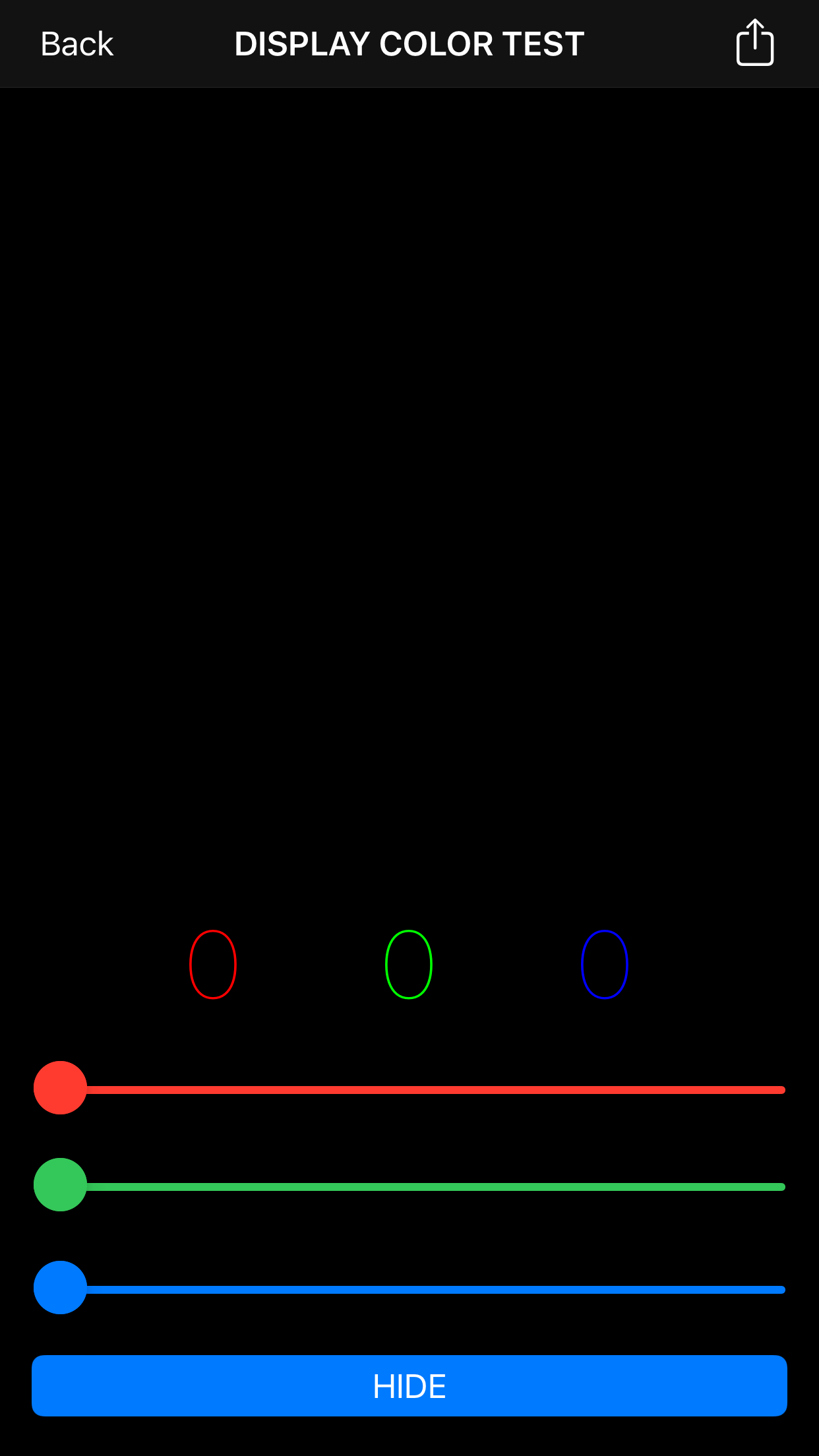 RGB Test