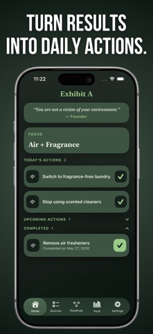 Exhibit A: Cleaner Living iPhone screenshot